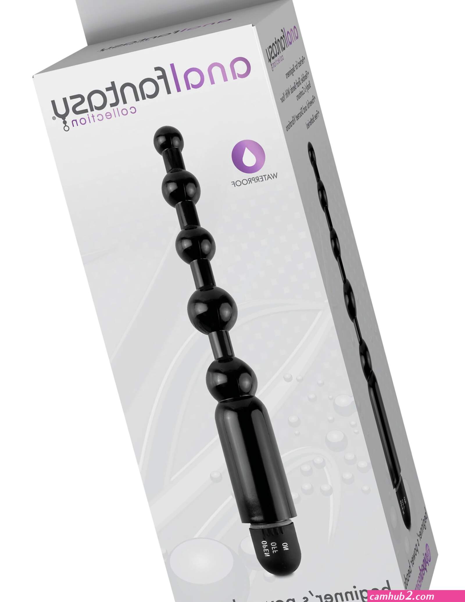 Black anal beads (photos)